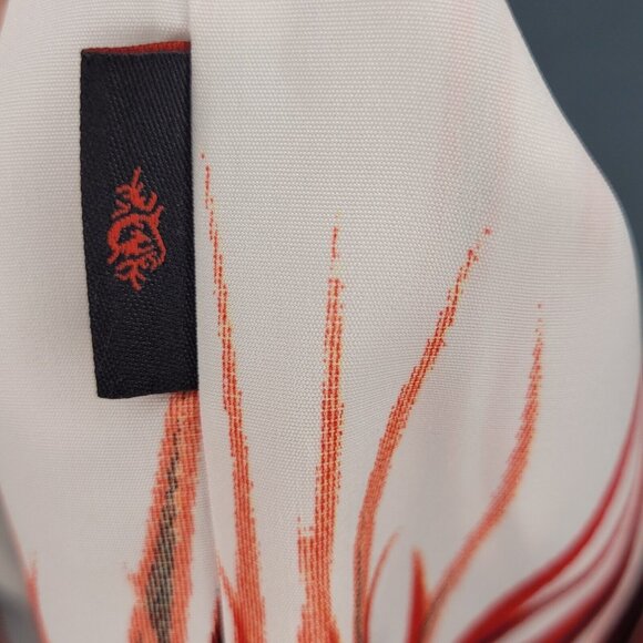 D Clothing Skulls & Flames Shirt Sz XL Button Up Short Sleeve Small Spot See Pic - Picture 4 of 11